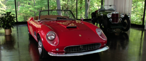 The Red Ferrari from Ferris Bueller's day off